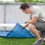 Bestway Cubierta de suelo para piscina Flowclear 488x488 cm de Bestway, Cubiertas para piscina - Ref: Foro24-92094, Precio: 2...