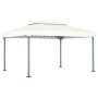 Cenador color crema aluminio 400x300 cm de vidaXL, Carpas y cenadores - Ref: Foro24-48062, Precio: 387,28 €, Descuento: %