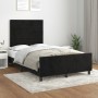 Estructura de cama con cabecero terciopelo negro 120x190 cm de , Camas y somieres - Ref: Foro24-3270586, Precio: 154,28 €, De...