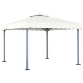 Cenador color crema aluminio 300x300 cm de vidaXL, Carpas y cenadores - Ref: Foro24-48058, Precio: 392,22 €, Descuento: %