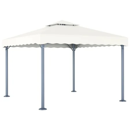 Cenador color crema aluminio 300x300 cm de vidaXL, Carpas y cenadores - Ref: Foro24-48058, Precio: 392,22 €, Descuento: %