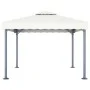 Cenador color crema aluminio 300x300 cm de vidaXL, Carpas y cenadores - Ref: Foro24-48058, Precio: 392,22 €, Descuento: %