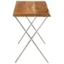 Banco con borde natural madera de acacia maciza 105 cm de , Bancos - Ref: Foro24-372758, Precio: 94,26 €, Descuento: %