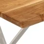 Banco con borde natural madera de acacia maciza 105 cm de , Bancos - Ref: Foro24-372758, Precio: 94,26 €, Descuento: %