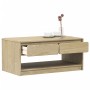 Mesa de centro SAUDA madera maciza pino color roble 99x55x45 cm de , Mesas de centro - Ref: Foro24-377598, Precio: 123,59 €, ...
