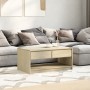 Mesa de centro SAUDA madera maciza pino color roble 99x55x45 cm de , Mesas de centro - Ref: Foro24-377598, Precio: 123,59 €, ...