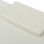 Tumbona de jardín de acero color crema 200x90 cm de vidaXL, Camas para exteriores - Ref: Foro24-48080, Precio: 76,58 €, Descu...