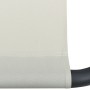 Tumbona de jardín de acero color crema 200x90 cm de vidaXL, Camas para exteriores - Ref: Foro24-48080, Precio: 76,58 €, Descu...