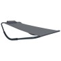Tumbona de acero gris 200x90 cm de vidaXL, Camas para exteriores - Ref: Foro24-48085, Precio: 83,74 €, Descuento: %