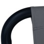 Tumbona de acero gris 200x90 cm de vidaXL, Camas para exteriores - Ref: Foro24-48085, Precio: 83,74 €, Descuento: %