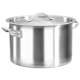 Olla de acero inoxidable 32 L 40x26 cm de vidaXL, Ollas altas - Ref: Foro24-51139, Precio: 113,17 €, Descuento: %