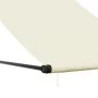 Toldo retráctil de tela y acero crema 150x150 cm de , Toldos - Ref: Foro24-368758, Precio: 39,52 €, Descuento: %