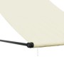 Toldo retráctil de tela y acero crema 150x150 cm de , Toldos - Ref: Foro24-368758, Precio: 43,79 €, Descuento: %