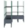 Jardinera con enrejado PP azul gris 160x120x142,5 cm de , Maceteros y jardineras - Ref: Foro24-367966, Precio: 112,66 €, Desc...
