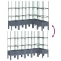 Jardinera con enrejado PP azul gris 160x120x142,5 cm de , Maceteros y jardineras - Ref: Foro24-367966, Precio: 114,25 €, Desc...
