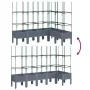Jardinera con enrejado PP azul gris 160x120x142,5 cm de , Maceteros y jardineras - Ref: Foro24-367966, Precio: 112,66 €, Desc...