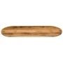 Tablero de mesa ovalado madera maciza mango rugosa 110x40x3,8cm de , Tableros para mesas - Ref: Foro24-370115, Precio: 67,29 ...