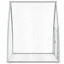 Jaula para conejos acero galvanizado plateado 100x105x120 cm de , Jaulas y habitáculos para animales pequeños - Ref: Foro24-3...