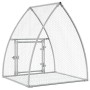 Jaula para conejos acero galvanizado plateado 100x105x120 cm de , Jaulas y habitáculos para animales pequeños - Ref: Foro24-3...