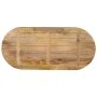 Tablero de mesa ovalado madera maciza de mango 140x50x2,5 cm de , Tableros para mesas - Ref: Foro24-370129, Precio: 85,17 €, ...