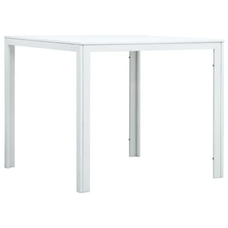 HDPE coffee table with wood look white 78x78x74 cm by vidaXL, Coffee table - Ref: Foro24-47881, Price: 76,87 €, Discount: %