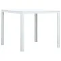HDPE coffee table with wood look white 78x78x74 cm by vidaXL, Coffee table - Ref: Foro24-47881, Price: 76,87 €, Discount: %