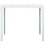 HDPE coffee table with wood look white 78x78x74 cm by vidaXL, Coffee table - Ref: Foro24-47881, Price: 76,87 €, Discount: %