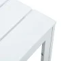 HDPE coffee table with wood look white 78x78x74 cm by vidaXL, Coffee table - Ref: Foro24-47881, Price: 76,87 €, Discount: %