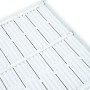 Mesa de centro de HDPE con aspecto de madera blanco 78x78x74 cm de vidaXL, Mesas de centro - Ref: Foro24-47881, Precio: 84,12...