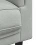 Juego de sofás con cojines 2 piezas terciopelo gris claro de , Sofás - Ref: Foro24-3209257, Precio: 437,44 €, Descuento: %