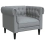 Juego de sofás 3 piezas tela gris claro de , Sofás - Ref: Foro24-3209191, Precio: 761,28 €, Descuento: %