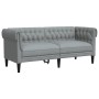 Juego de sofás 3 piezas tela gris claro de , Sofás - Ref: Foro24-3209191, Precio: 761,28 €, Descuento: %