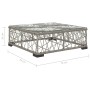 Set de muebles de jardín 5 pzas y cojines ratán sintético gris de vidaXL, Conjuntos de jardín - Ref: Foro24-46808, Precio: 48...