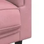 Juego de sofás con cojines 2 piezas terciopelo rosa de , Sofás - Ref: Foro24-3209260, Precio: 544,04 €, Descuento: %