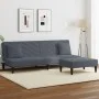 Juego de sofás con cojines 2 piezas terciopelo gris oscuro de , Sofás - Ref: Foro24-3216263, Precio: 292,59 €, Descuento: %