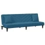 2-piece blue velvet sofa set with cushions by , Sofas - Ref: Foro24-3216261, Price: 304,13 €, Discount: %