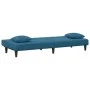 2-piece blue velvet sofa set with cushions by , Sofas - Ref: Foro24-3216261, Price: 304,13 €, Discount: %