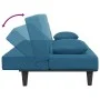 2-piece blue velvet sofa set with cushions by , Sofas - Ref: Foro24-3216261, Price: 304,13 €, Discount: %