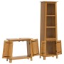 Conjunto de muebles de baño 2 piezas madera maciza de pino de , Muebles de baño - Ref: Foro24-3223456, Precio: 557,19 €, Desc...