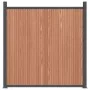 Panel de valla WPC marrón 353x186 cm de , Paneles de vallas - Ref: Foro24-3282799, Precio: 624,65 €, Descuento: %