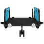 Remolque para bicicletas hierro y tela Oxford azul de , Remolques para bicicletas - Ref: Foro24-94184, Precio: 79,24 €, Descu...