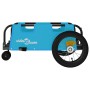 Remolque para bicicletas hierro y tela Oxford azul de , Remolques para bicicletas - Ref: Foro24-94184, Precio: 79,24 €, Descu...