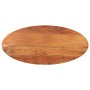 Tablero de mesa ovalado madera maciza de acacia 100x40x3,8 cm de , Tableros para mesas - Ref: Foro24-370810, Precio: 68,62 €,...