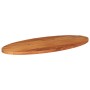 Tablero de mesa ovalado madera maciza de acacia 100x40x3,8 cm de , Tableros para mesas - Ref: Foro24-370810, Precio: 68,62 €,...