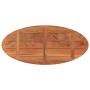 Tablero de mesa ovalado madera maciza de acacia 100x40x3,8 cm de , Tableros para mesas - Ref: Foro24-370810, Precio: 68,62 €,...