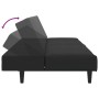 Juego de sofás 2 piezas terciopelo negro de , Sofás - Ref: Foro24-3216277, Precio: 319,62 €, Descuento: %