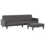 Zweiteilige Sofagarnitur aus grauem Kunstleder von , Sofas - Ref: Foro24-3216289, Preis: 327,22 €, Rabatt: %