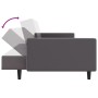 Juego de sofás 2 piezas cuero sintético gris de , Sofás - Ref: Foro24-3216289, Precio: 347,17 €, Descuento: %