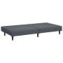 Juego de sofás 2 piezas terciopelo gris oscuro de , Sofás - Ref: Foro24-3216275, Precio: 296,89 €, Descuento: %