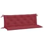 Cojines de banco de jardín 2 uds rojo tinto 150x50x7 cm de , Cojines para sillas y sofás - Ref: Foro24-361706, Precio: 47,77 ...